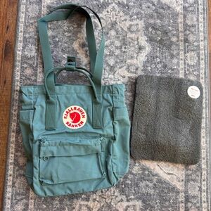 Fjallraven Kanken Totepack Mini Frost Green NWOT